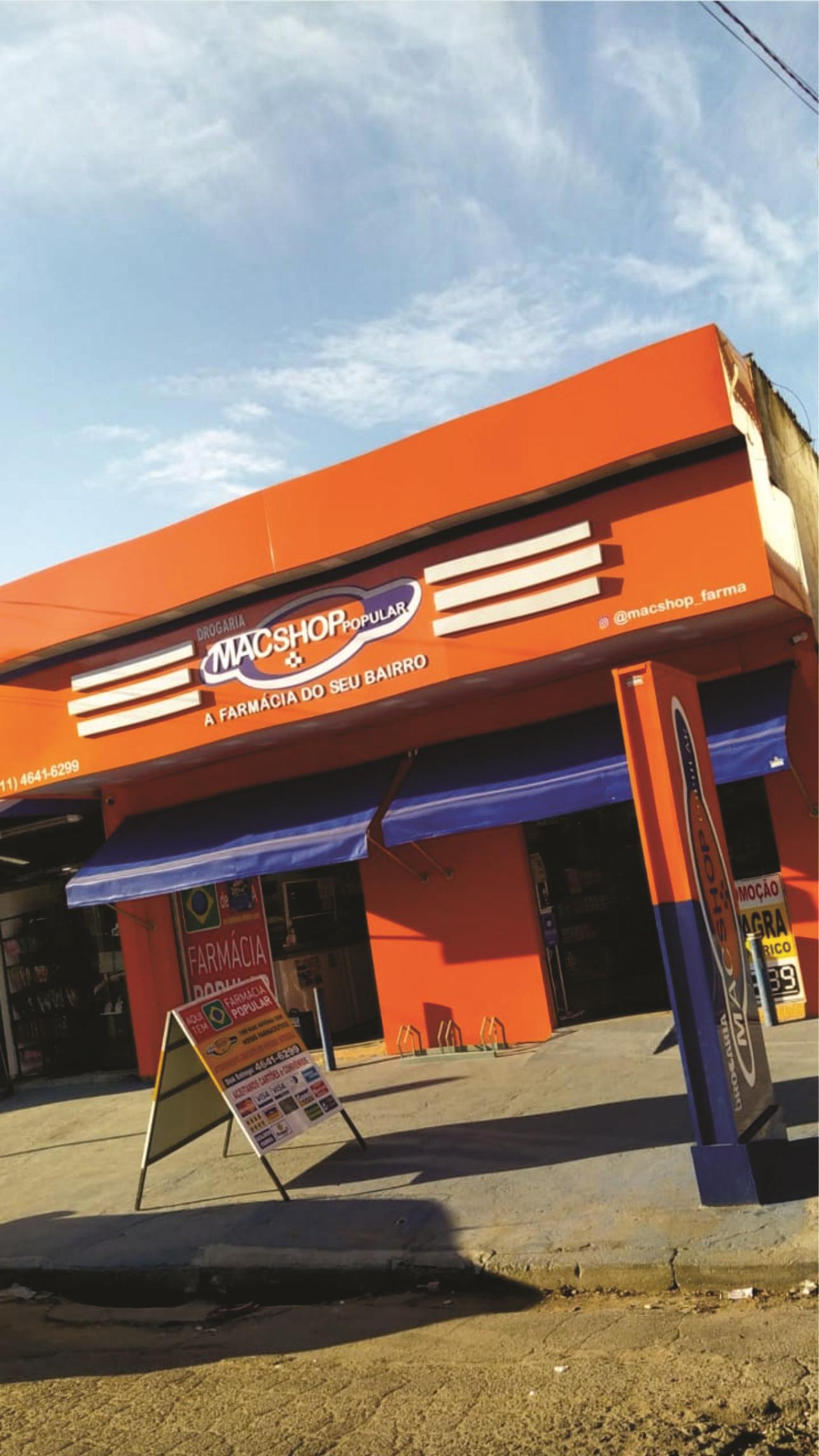 Cobertura Drogaria MacShop